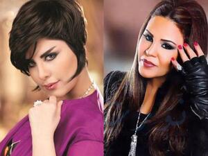 الفنانة احلام والفنانة شمس