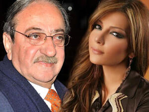 الفنانه اصالة نصري والفنان دريد لحام.