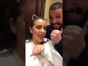 اسما شريف منير ومحمود حجازي