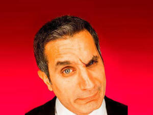 Bassem Youssef hosts Arab satirical show 'Al Bernameg' (Photo courtesy of Facebook)
