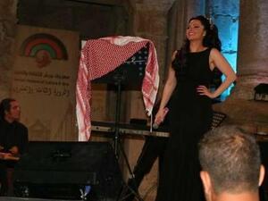 ديانا كرزون في مهرجان جرش