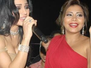 الفنانة شيرين والفنانة هيفاء وهبي