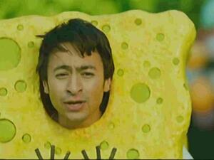 الفنانة حمادة هلال في اعنية سبونج بوب