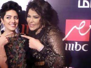 الفنانة احلام والفنانة هيا عبدالسلام