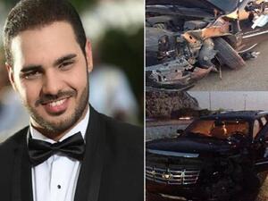 تعرض الفنان جوزيف عطية لحادث سير 