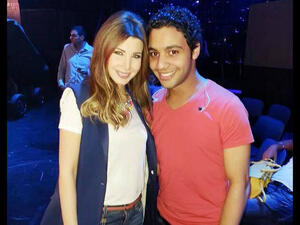 Nancy Ajram lovin' on Arab Idol runner-up, Ahmad Jamal