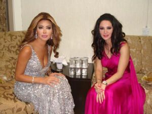 الفنانة نوال الزغبي والفنانة ديانا حداد