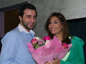 الفنان عبدالكريم حمدان والفنانة رويدا عطية
