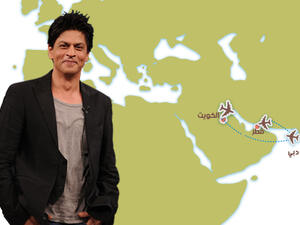 شاروخان يسافر إلى 3 دول خليجية في نفس اليوم