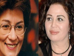 الفنانة سماح انور والفنانة الهام شاهين