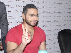 الفنان تامر حسني 