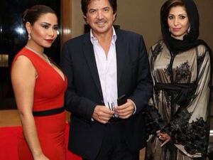 النجم العربي وليد توفيق مع المصممة السعودية خلود الكردي و الفنانة المصرية شيرين عبد الوهاب