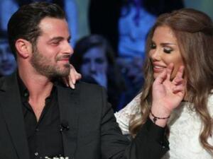 الممثّل اللبناني يوسف الخال والنجمة اللبنانية نيكول سابا