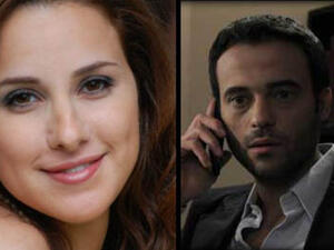 الفنانة شيري عادل والفنان يوسف الشريف
