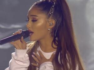 Ariana Grande at One Love Manchester. (One Love Manchester)