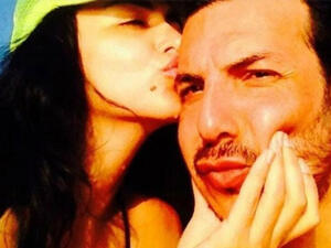 Bassel Khaiat and his wife. (Instagram)