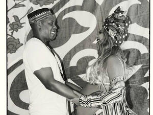 They're happy because they have babies but also because they're rich. (Instagram / beyonce)