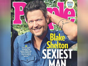 Blake Shelton was named Sexiest Man Alive 2017 by People magazine. (People)
