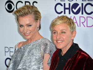 Ellen DeGeneres and Portia De Rossi. (Featureflash Photo Agency / Shutterstock.com)