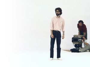 George Lucas filming "THX 1138." (Lucasfilm)