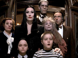 Also available in black: the Addams Family /Courtesy  Paramount