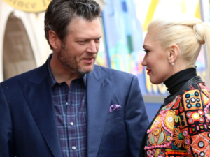 Gwen opened up about the pair's Christmas plans and revealed that the couple did an "Italian Christmas" last year (Source: Kathy Hutchins - Shutterstock)