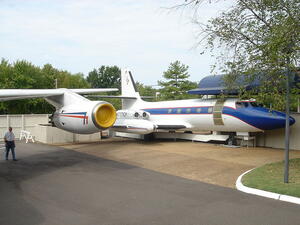 Hound Dog II - another of Elvis's jets. (Public Domain)