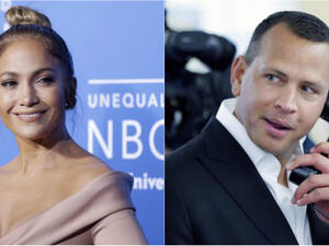 Sparks fly (even though they're not really even looking at each other). (John Angelillo/UPI)