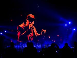 Jay Z performing last November. (Brendan Smialowski / AFP)