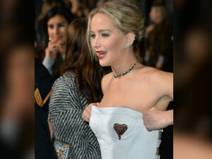 Lawrence said she gets very protective of her space when approached by strangers (source: Featureflash Photo Agency - Shutterstock)