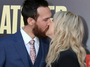 Hudson and Fujikawa made their red carpet debut as a couple at the premiere of Snatched in May. (source: Kathy Hutchins - Shutterstock)