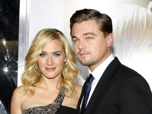 Kate Winslet and Leonardo DiCaprio, who starred together in Titanic and Revolutionary Road. (Tinseltown / Shutterstock)