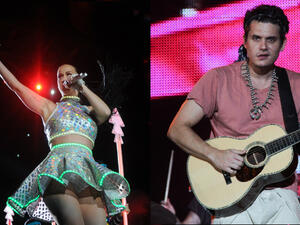 Mayer and Perry called it quits in 2015 after three years of on and off dating (Source: Tinseltown/alexandre durao - Sutterstock)