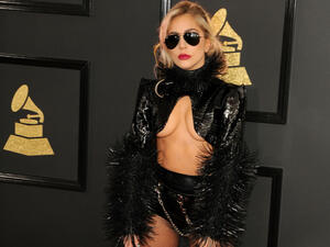 Lady Gaga took to Twitter on Monday to show her respect for her father's sister Joanne Germanotta (Source: Tinseltown - Shutterstock)