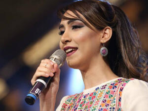 Lina Sleibi is a Palestinian singer, actress and model. (Source: Facebook - lina sleibi - لينا صليبي)