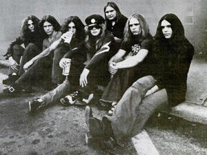 Lynyrd Skynyrd in early 1973. (Wikimedia Commons)