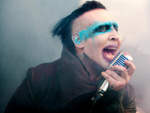 Marilyn Manson performing. (Jack Fordyce / Shutterstock.com)