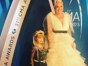 Pink's eldest child Willow expressed a desire to marry an African woman (source: Instagram - @pink)