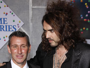 Russell Brand and Adam Shankman. (Tinseltown / Shutterstock.com)