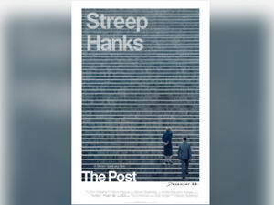 'The Post' stars Tom Hanks and Meryl Streep (source: poster art copyright belongs to 20th Century Fox)