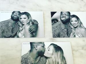 Tristan Thompson and Khloe Kardashian. (Instagram / realtristan13)
