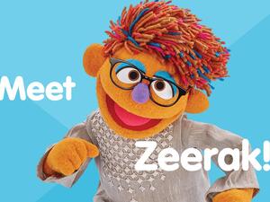 Zeerak, from Afghanistan. (Sesame Workshop)