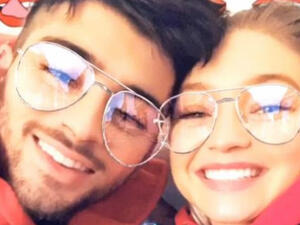 Zayn Malik and Gigi Hadid’s mutual affection for one another was reflected in a new Instagram Story, shared across social media on Tuesday evening (Source: Gigi Hadid / Instagram)