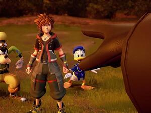 "Aya-hyauck": a true battle cry. (Square Enix)