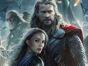 Natalie Portman and Chris Hemsworth in "Thor: The Dark World." (Marvel)