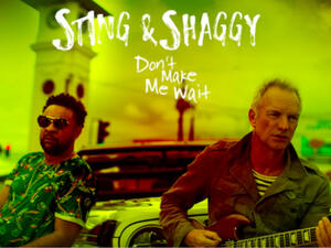 The 'It Wasn't Me' hitmaker has teamed up with the 'Shape of My Heart' singer for a new track called 'Don't Make Me Wait' and a forthcoming album too (Single artwork courtesy of Interscope Records)