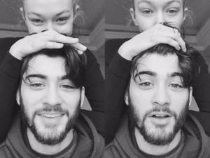 Zayn Malik shared an Instagram photo on Tuesday of himself with girlfriend Gigi Hadid. (Instagram) 
