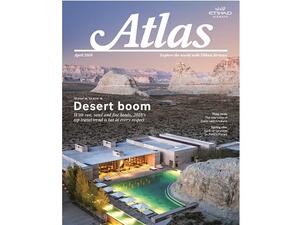 تتميّز مجلة أطلس بأنها مطبوعة فخمة للمسافر العصري، حيث تقدم لمحة عالمية موثقة للقراء عن أبرز الموضوعات الشهرية التي تشمل مجال الطعام والموضة والثقافة والسفر والأعمال والتقنية. 