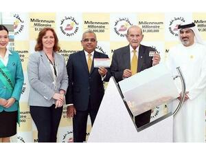 Musleh Mousa Hassan, a 73-year-old Lebanese national just won $1 million in a raffle for the second time. (Khaleej Times) 