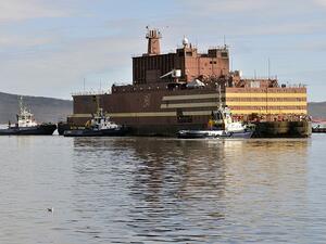 En route to Murmansk Lomonosov sailed over 4,000 km and travelled four seas.